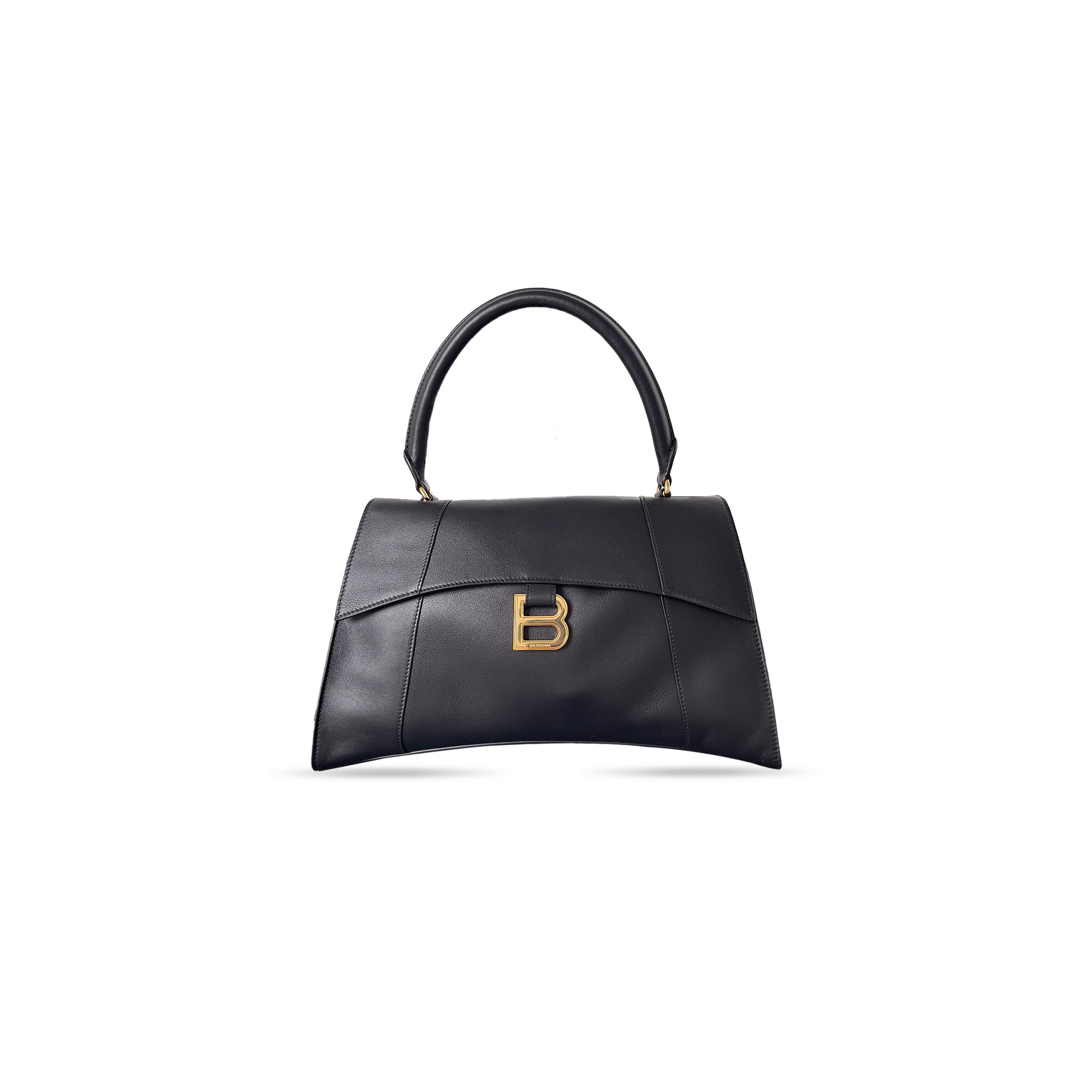 Ba1en*iaga women''s hourglass soft bag medium in black 8107332abf91000 (37*23.8*13.9cm)